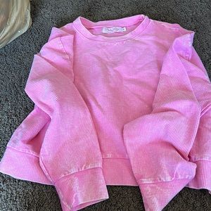 Pink Lily Hot Pink Sweatshirt